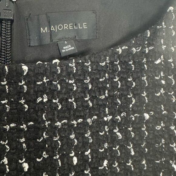 MAJORELLE Sabella Mini Dress in Black - Picture 10 of 10